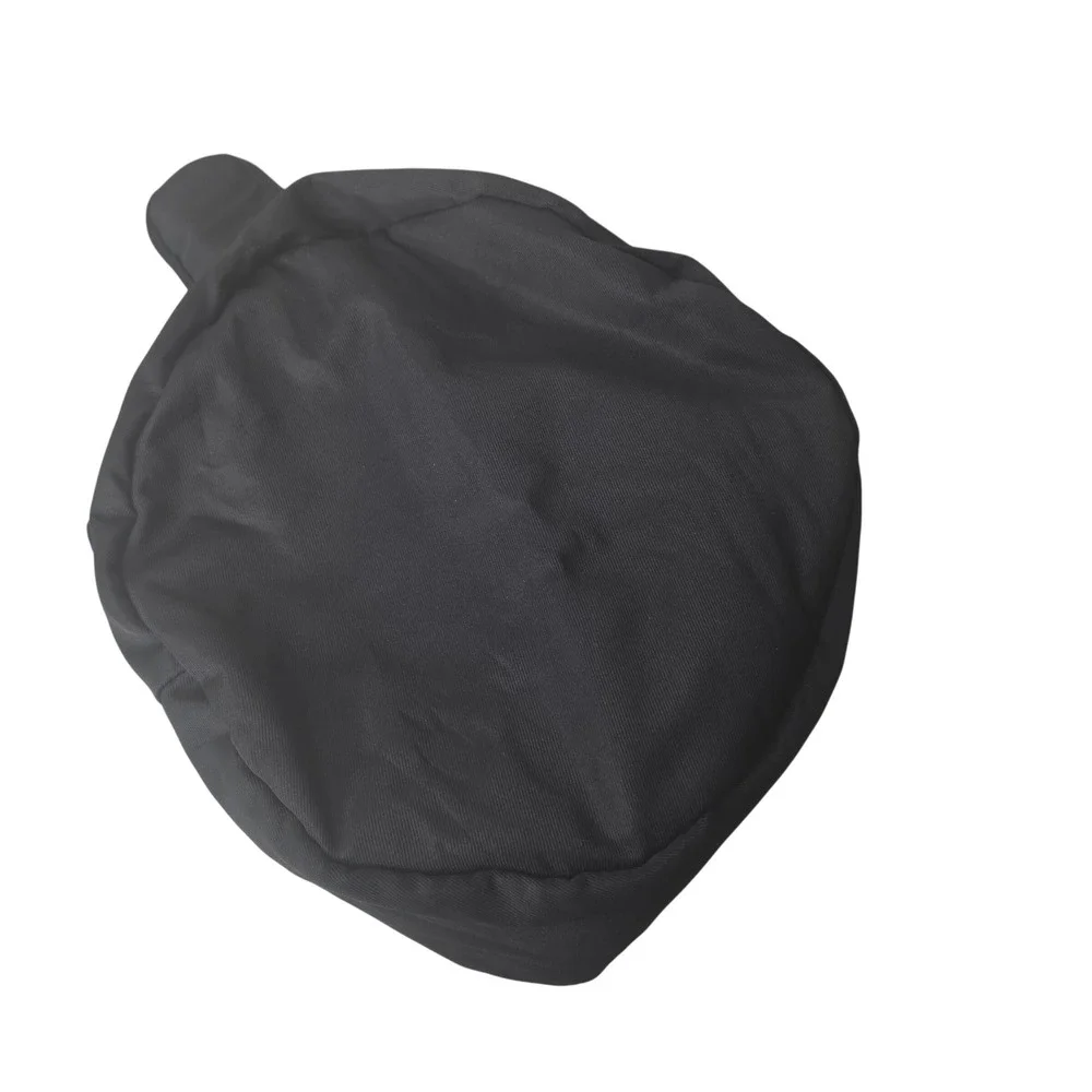 Narwey Makeup Bag Women OS Black Canvas Drawstring Barrel Travel Organizer Tote